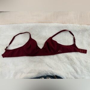 Aerie Maroon Real Me Bra 36C
